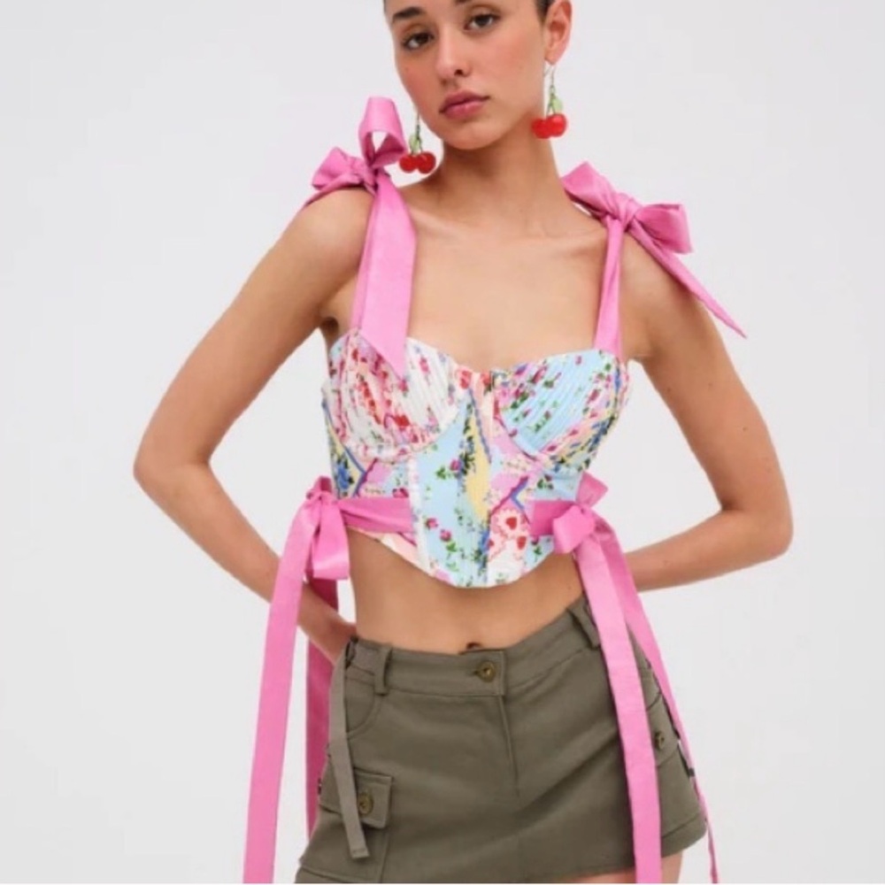 For Love & Lemons Eugene Corset Top